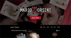 Desktop Screenshot of marioorsini.com